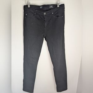 Adriano Goldschmied The Prima Black Cigarette Skinny Leg Jean Sz 28